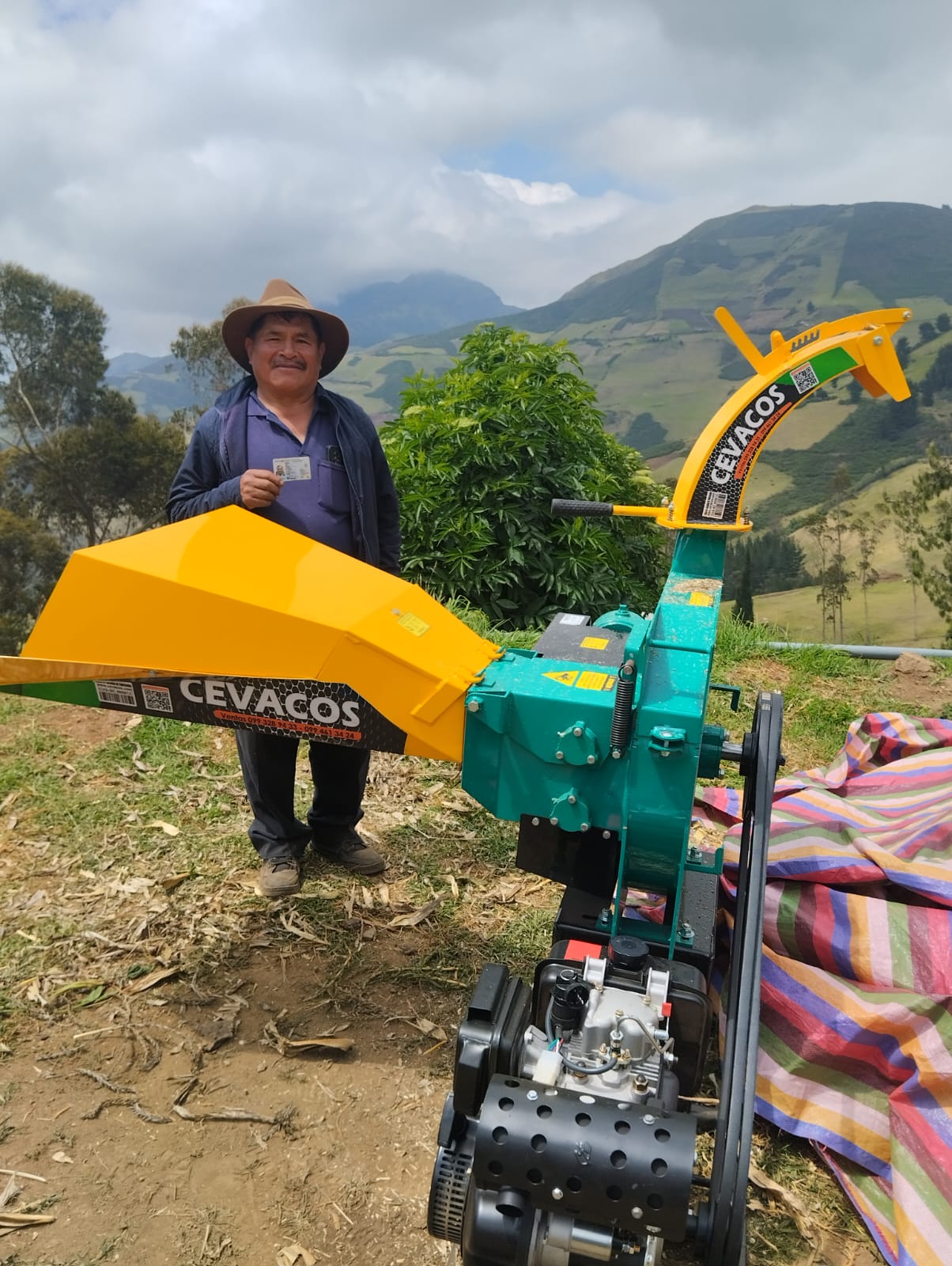 motoguadaña entrega